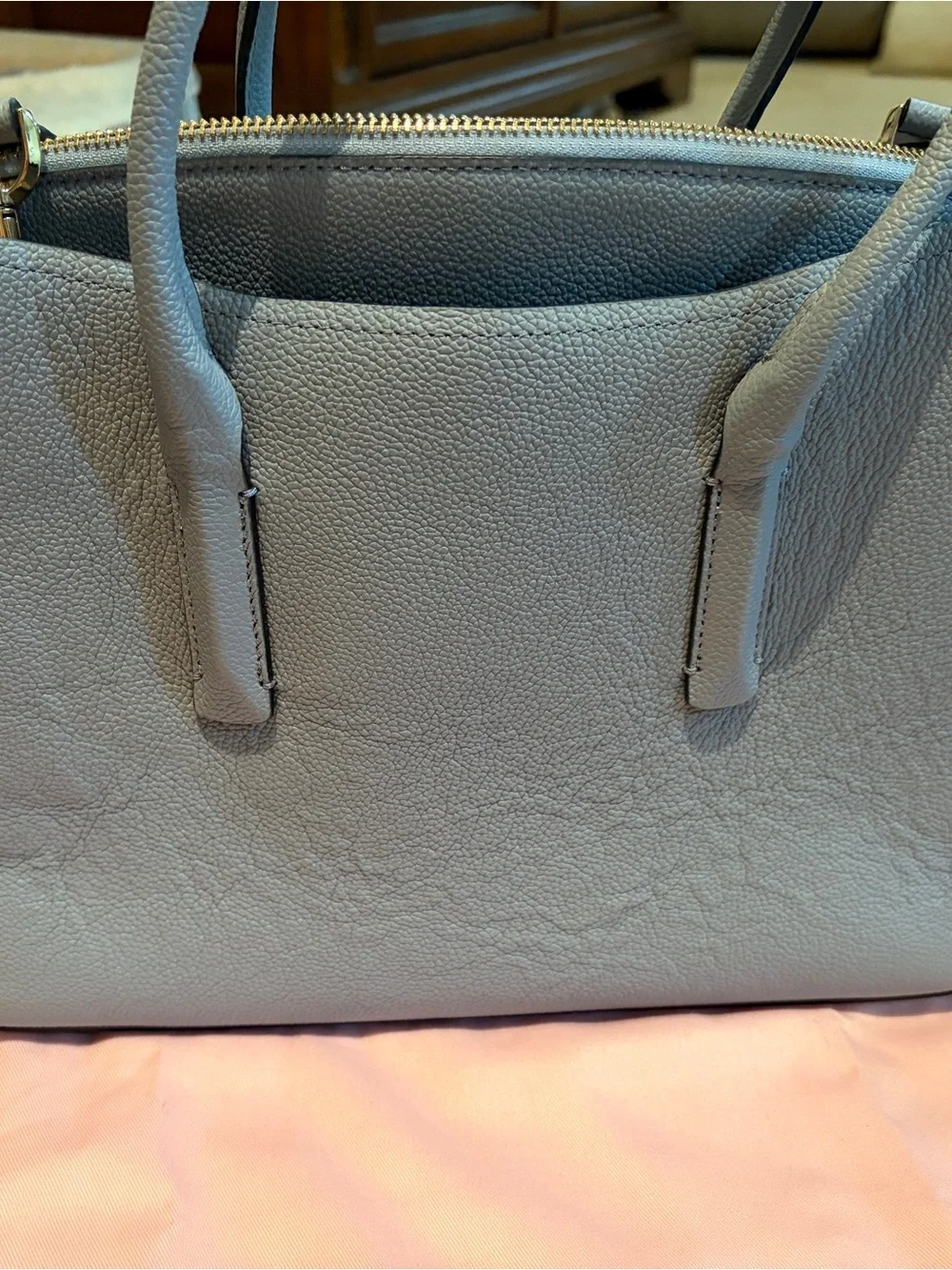 KATE SPADE MARGAUX New York Blue Dome Large Satchel